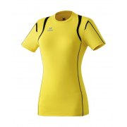 T-shirt RAZOR Running Erima  femme jaune/noir - 