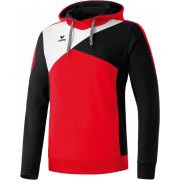 Sweat-shirt avec capuche Premium One Erima rouge/noir/blanc - 