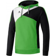 Sweat-shirt avec capuche Premium One Erima vert/noir/blanc - 