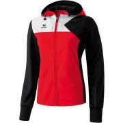 Veste d'entraînement avec capuche Premium One Erima  femme rouge/noire/blanche - 