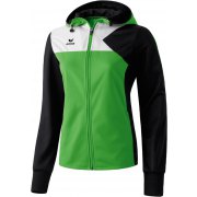 Veste d'entraînement avec capuche Premium One Erima  femme verte/noire/blanche - 