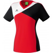 T-shirt Premium One Erima  femme rouge/noir/blanc - 