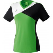 T-shirt Premium One Erima  femme vert/noir/blanc - 