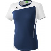 T-shirt CLUB 1900 Erima  femme bleu marine/blanc - 