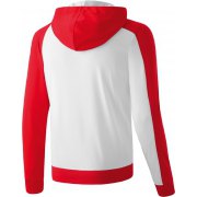 Veste d'entraînement avec capuche CLUB 1900 Erima  homme blanche/rouge - 