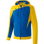 Veste d'entraînement avec capuche CLUB 1900 Erima  homme bleu roi/jaune - 