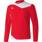 Maillot GLASGOW manches longues Erima homme rouge/blanc - 