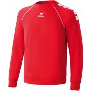 Sweat-shirt Basic 5-CUBES Erima rouge/blanc - 