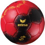 Ballon de handball G9 Erima taille 0 rouge/noir/jaune - 