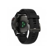 MONTRE GPS GARMIN FENIX 5 SAPPHIRE NOIRE PERFORMER HRM-TRI (avec bracelet noir) - 