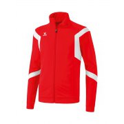 Veste en polyester Classic Team Erima homme rouge/blanche - 