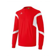Sweat-shirt Classic Team Erima homme rouge/blanc - 