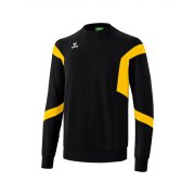 Sweat-shirt Classic Team Erima homme noir/jaune - 