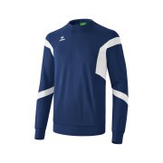 Sweat-shirt Classic Team Erima homme bleu marine/blanc - 