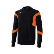 Sweat-shirt Classic Team Erima homme noir/orange - 