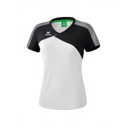 T-shirt Premium One 2.0 Erima femme blanc/noir/blanc - 