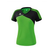 T-shirt Premium One 2.0 Erima femme vert/noir/blanc - 