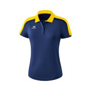 Polo Liga 2.0 Erima femme bleu marine/jaune/dark navy - 